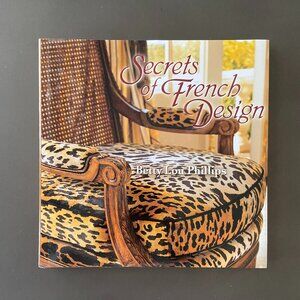 Interior Design Book, Decorating Book, Betty Lou Phillips, French Design